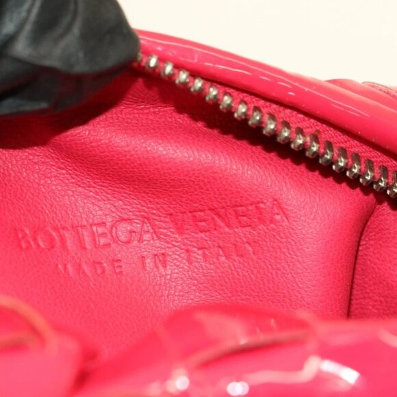 Bottega Veneta Patent Nappa Intrecciato Mini Jodie Candy Stripe - Picture 13 of 16